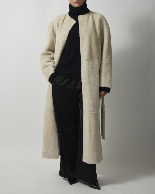 Almada Coat Shea Shearling Vanilla M
