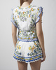 FARM Rio Bluse Emily Floral Tapestry Offwhite XS