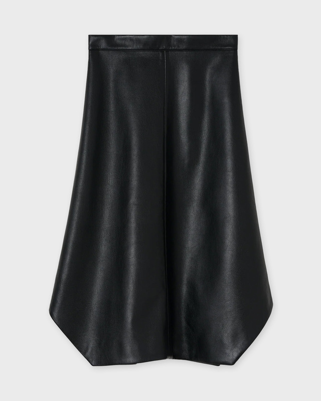 Rodebjer Kjol Amalia Rec Leather Svart M