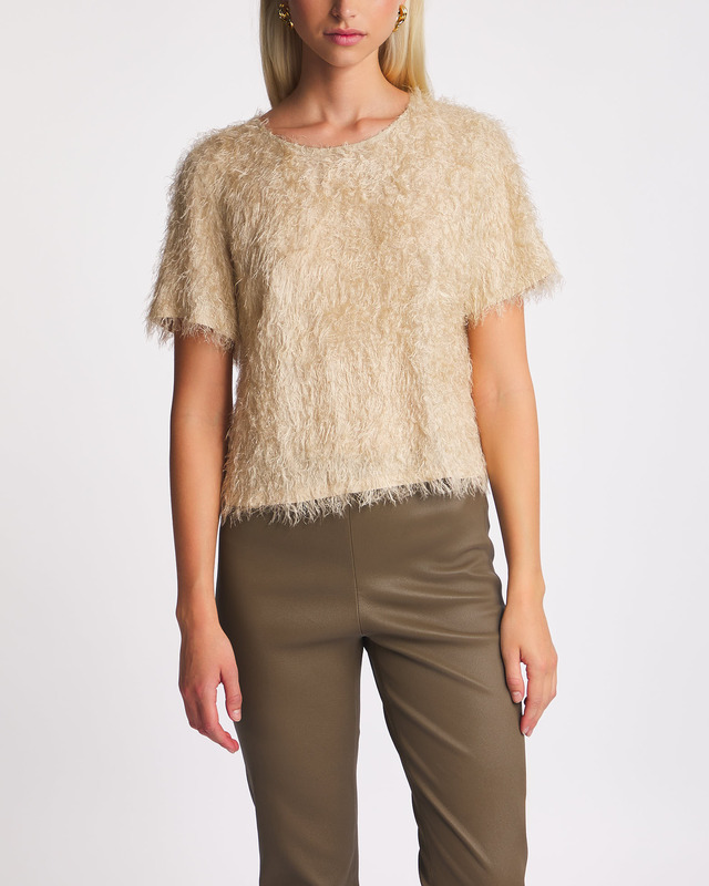 By Malene Birger Top Acina Beige 40