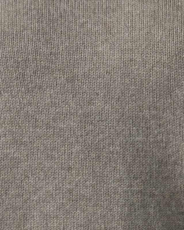 Soft Goat Sweater Boyfriend Crewneck Greige S