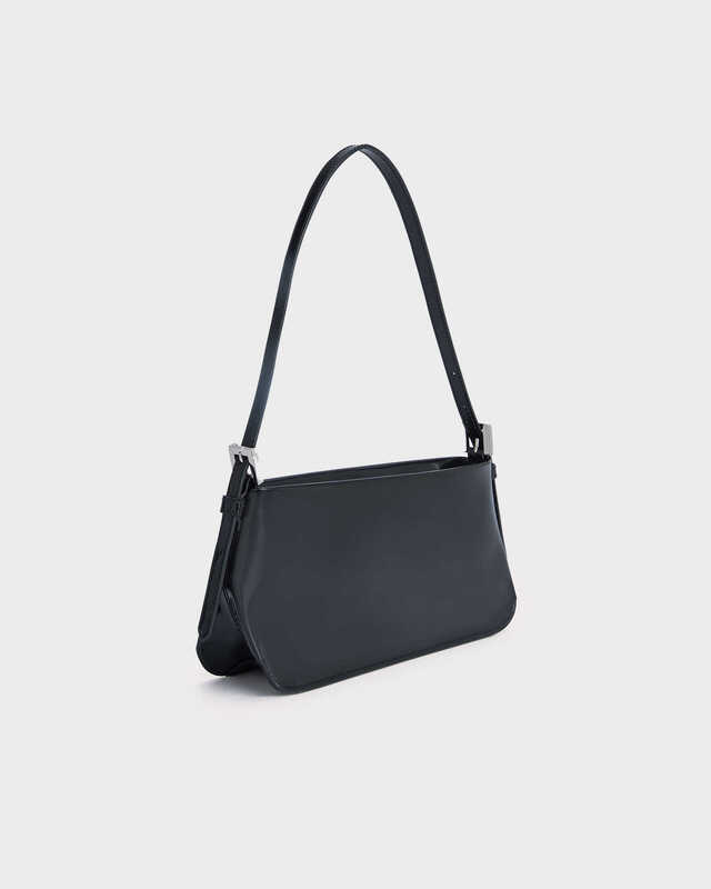 By Far Väska Dulce Black Semi Patent Leather Svart ONESIZE