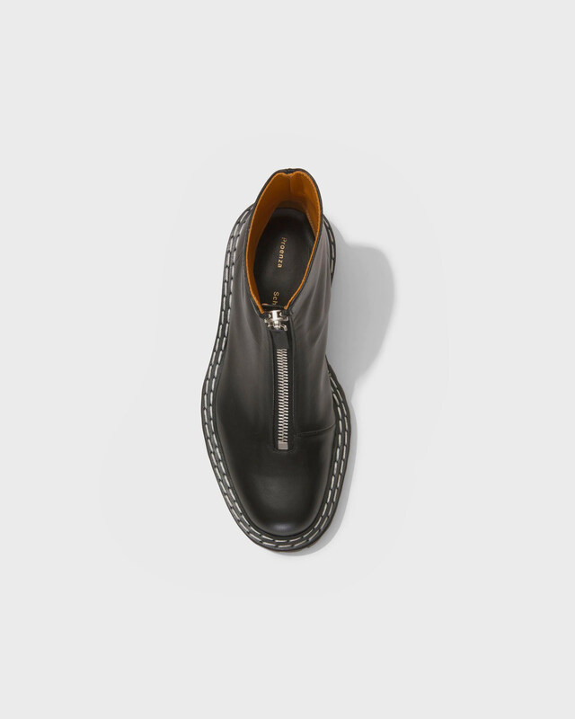 Proenza Schouler Boots Lug Sole Zip  Black EUR 40
