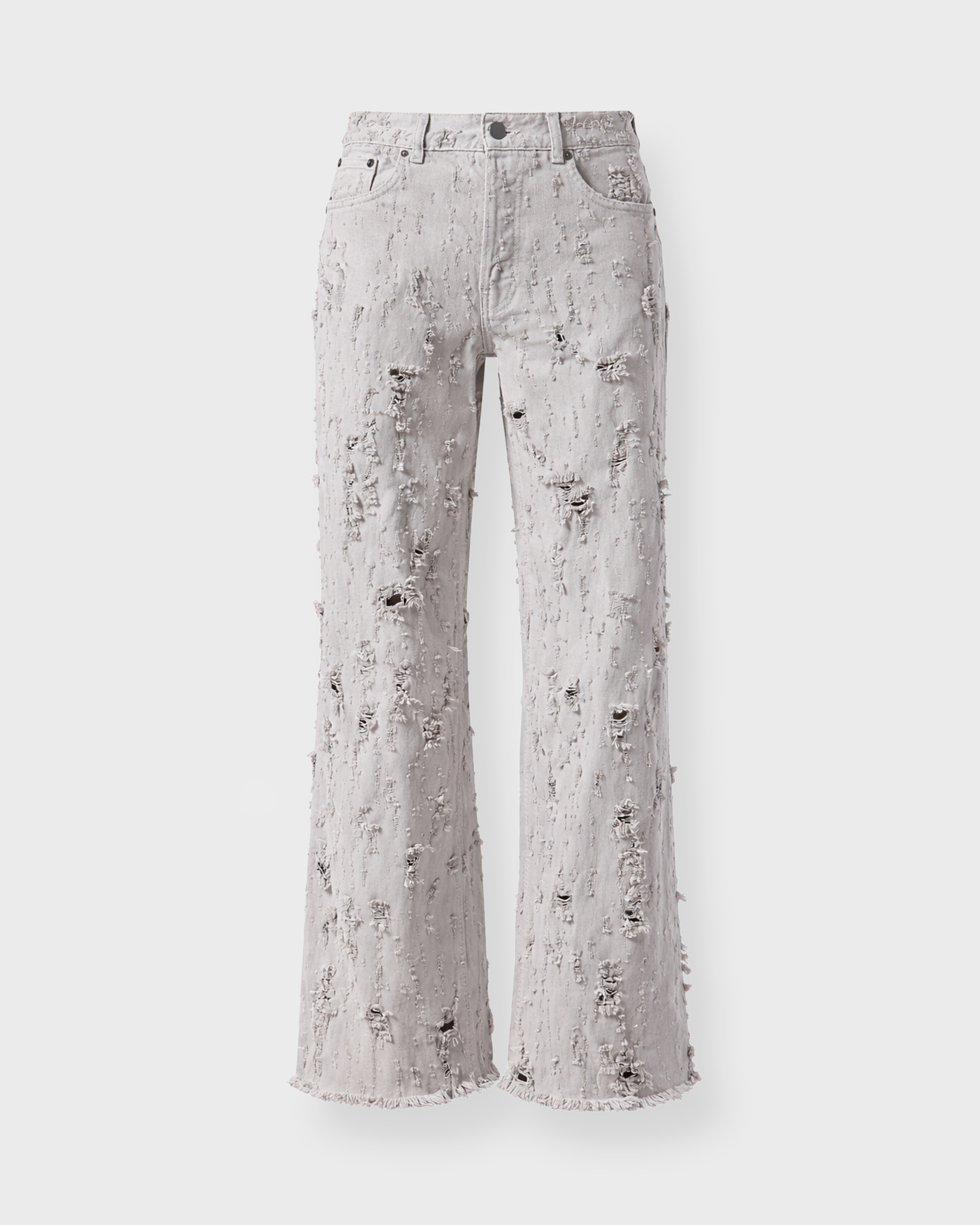 Haikure Women's Light Grey Jeans Bethany Bull Destroy 27