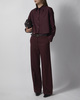 Wakakuu Icons Skjorta Cropped Burgundy L