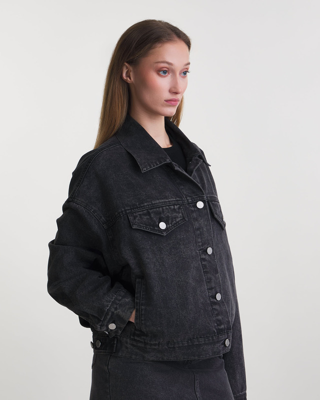 Wakakuu Icons Jacket Lucky Denim Grey wash M