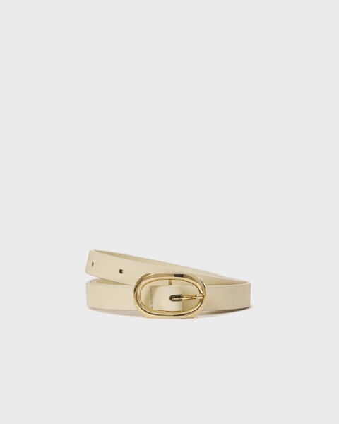 Belt Mini Signature Link Ivory 1
