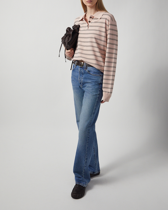 The Garment Sweater Madison Polo Brun/rosa UK 8 (EUR 36)