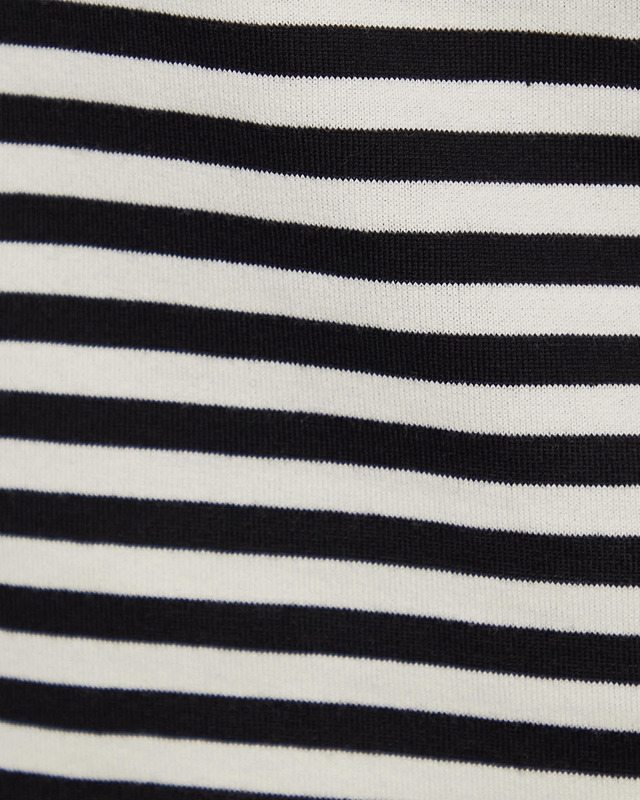 Moncler Topp Striped Polo Shirt Vit S