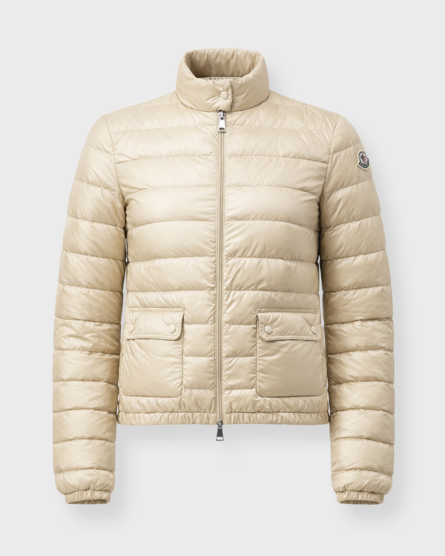 Moncler Jacket Lans Ljusbeige MONCLER 2 (M)