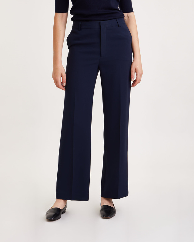 Filippa K Byxor Hutton Navy 38