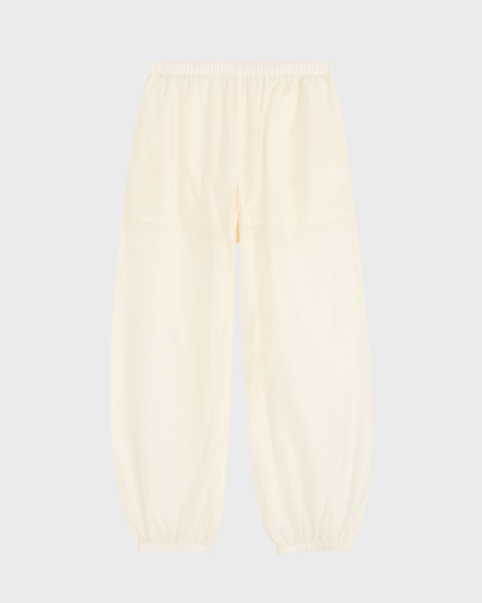 By Malene Birger Women's White Trousers Lumas 38