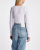 Dagmar Top Lyocell Long Sleeve White M