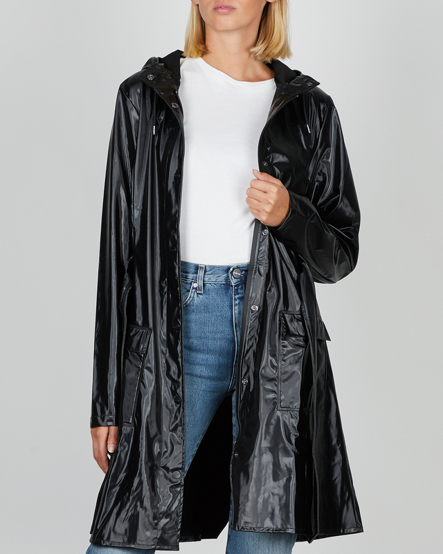 glossy curve jacket