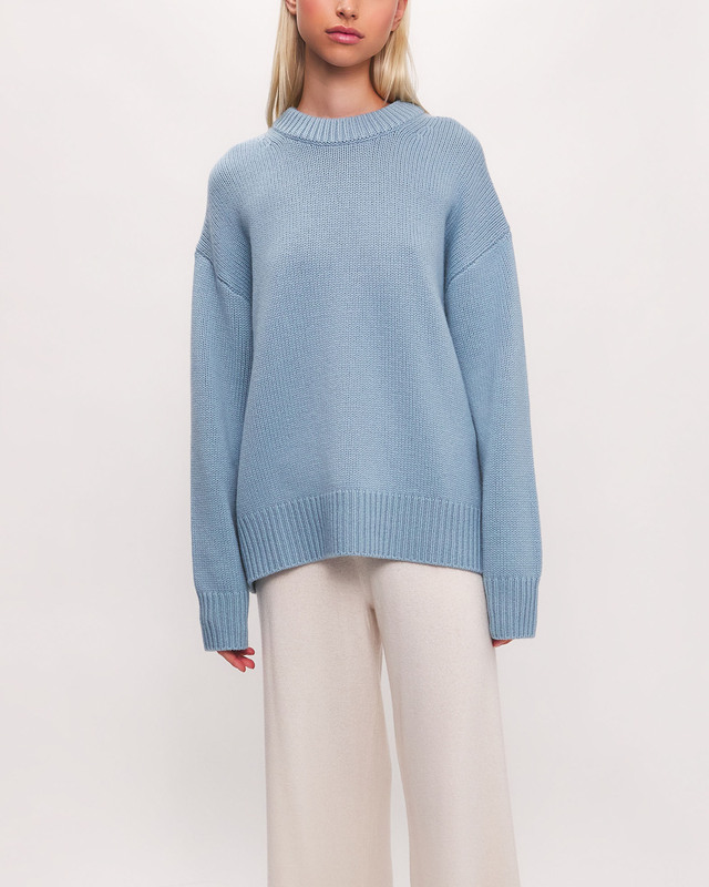 LISA YANG Sweater Renske Cashmere Light Blue 0 (XS-S)