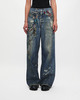 Acne Studios Jeans 1981F Baggy Fit Blå 36