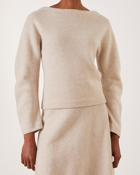 Tröja Pullover Oatmeal 1
