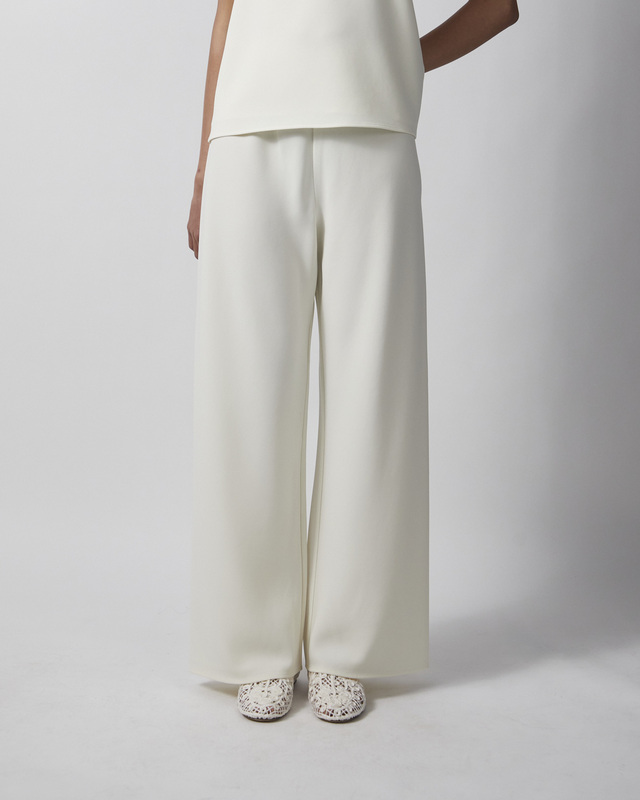 Almada Trousers Bea Crepe Pants Creme L
