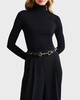 Andiata Belt Gadia Svart/silver L