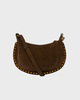 Isabel Marant Väska Oskan Moon Suede Brons ONESIZE