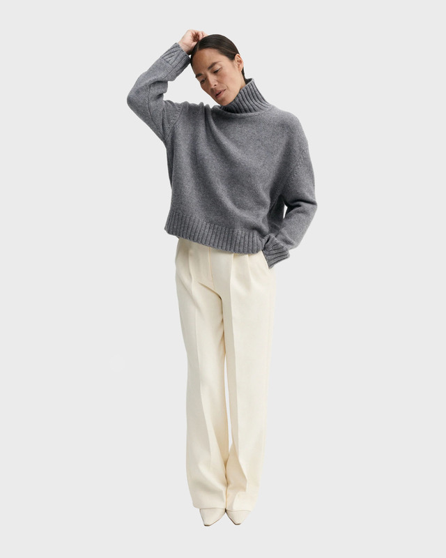 Almada Sweater Nola Turtleneck Grey M