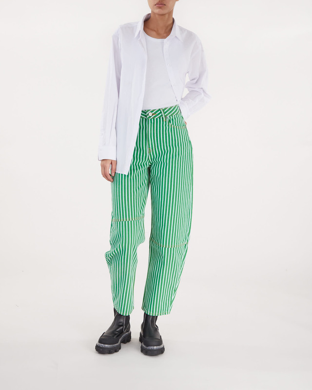 Ganni Randiga Jeans  Grön 29