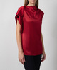 Sportmax Vest Woven Ruby IT 42 (EUR M)