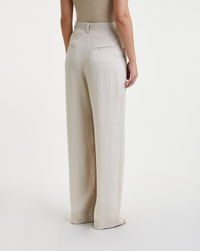 Dagmar Byxor Wide Suit Grå 38