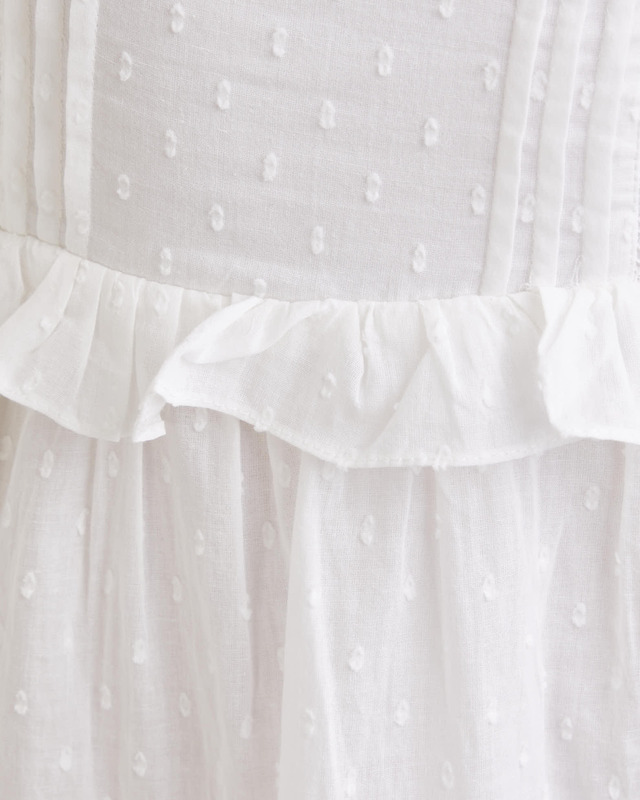 Malina Dress Alessia Vit XS