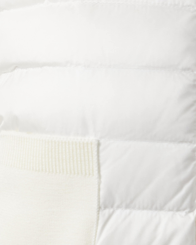 Moncler Kofta Padded Wool Zip-Up från Moncler Natural XL