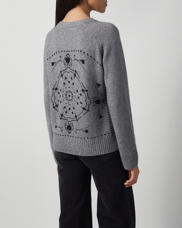 CLOEYS Sweater Bandana Cashmere Grå XS-S