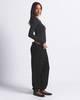 Skims T-shirt Cotton Jersey Long Sleeve Soot XL