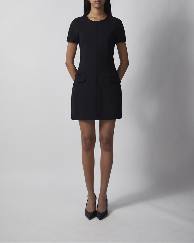 Sportmax Kjole Jersey Black L