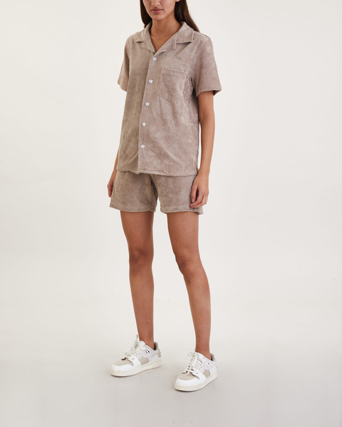 Shorts Terry Beige 1