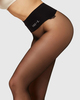 Swedish Stockings Tights Beata Seamless  Black L
