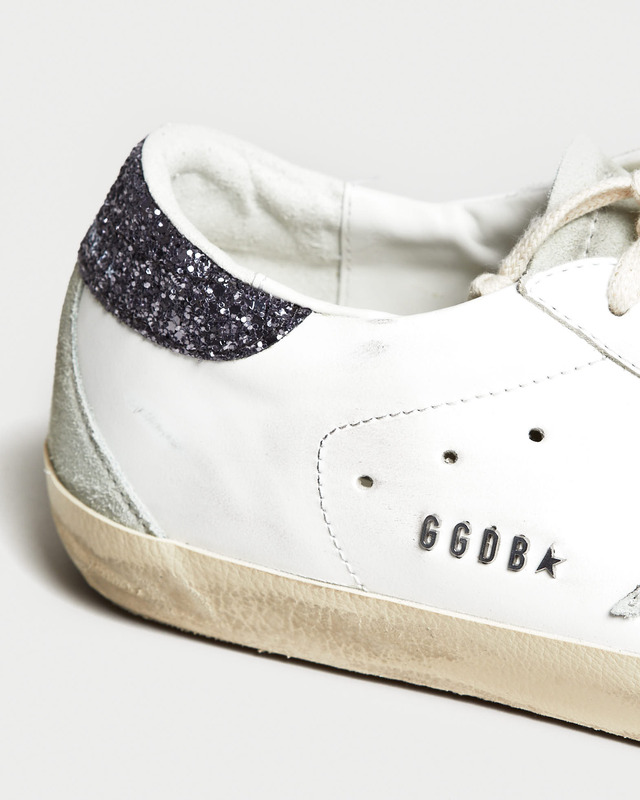 Golden Goose Deluxe Brand Sneakers Super-Star Leather Upper Suede White EUR 38