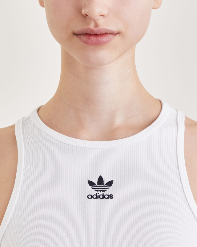 Adidas Top Tank Rib Vit M