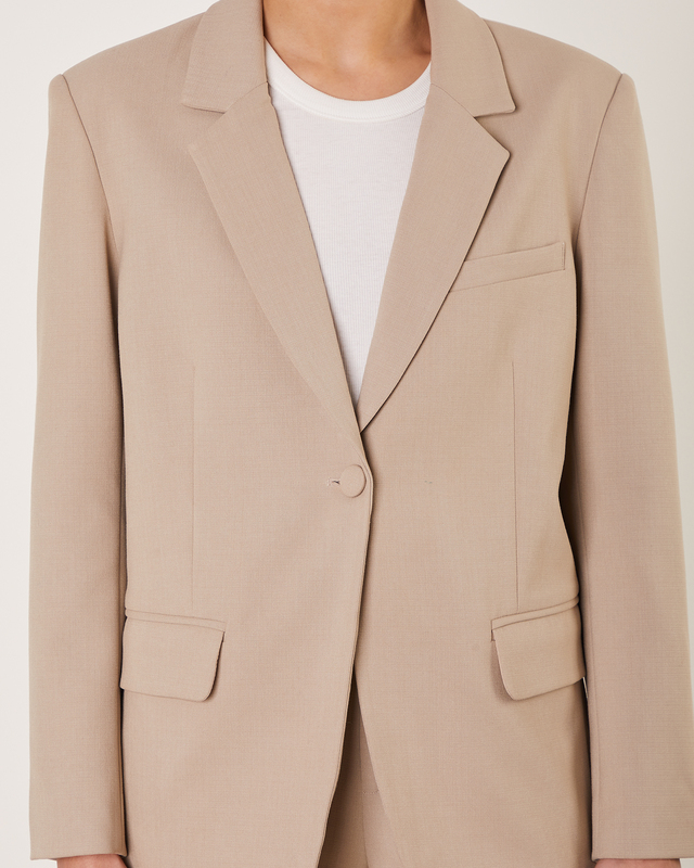 fawn blazer