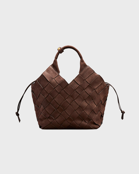 Skuldertaske MISU L Umber Brown 1