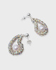 Pearl Octopuss.y Earrings Tiny Oysters Silver ONESIZE