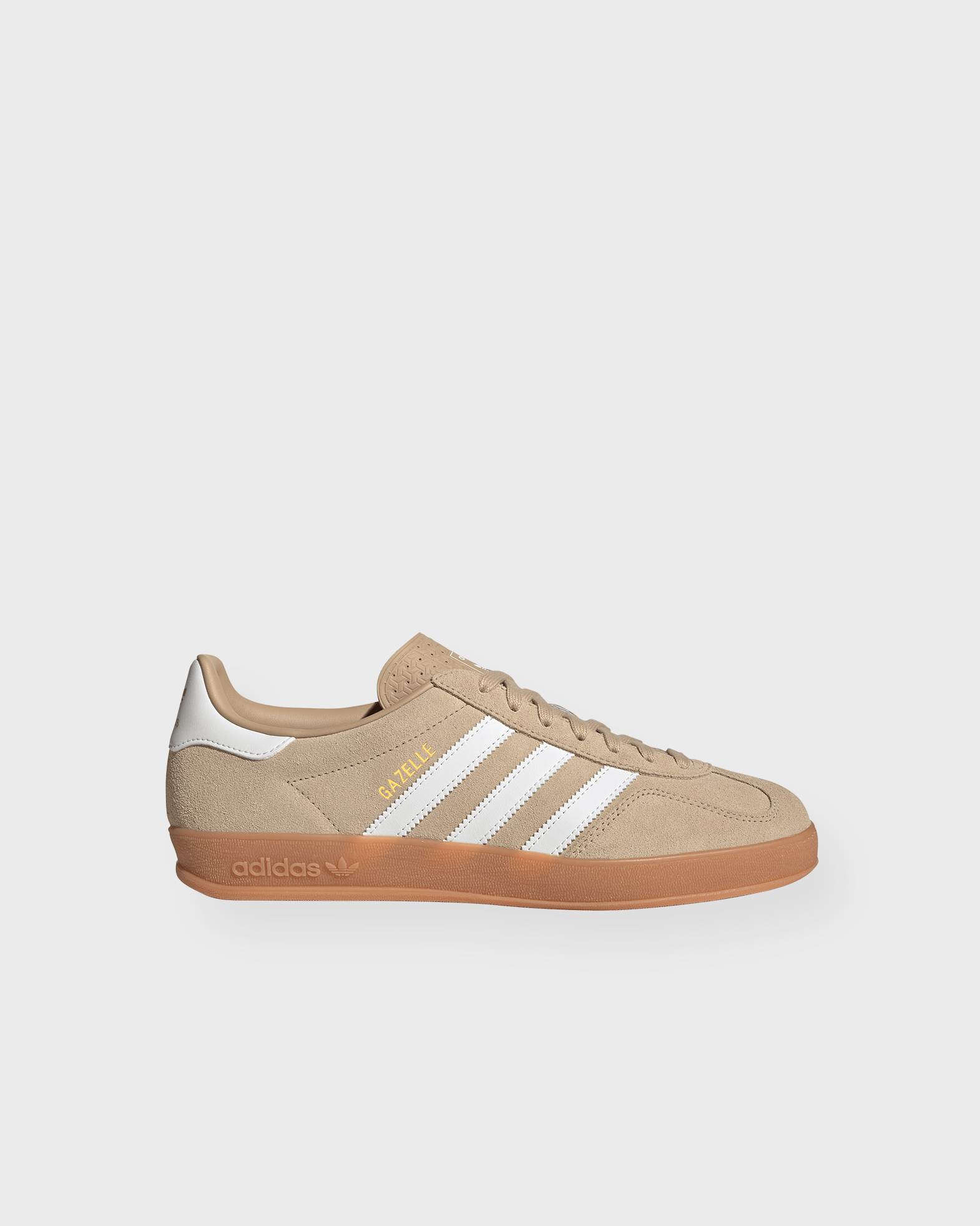 Adidas Women's Beige Sneakers Gazelle Indoor Uk 3,5 (Eur 36)