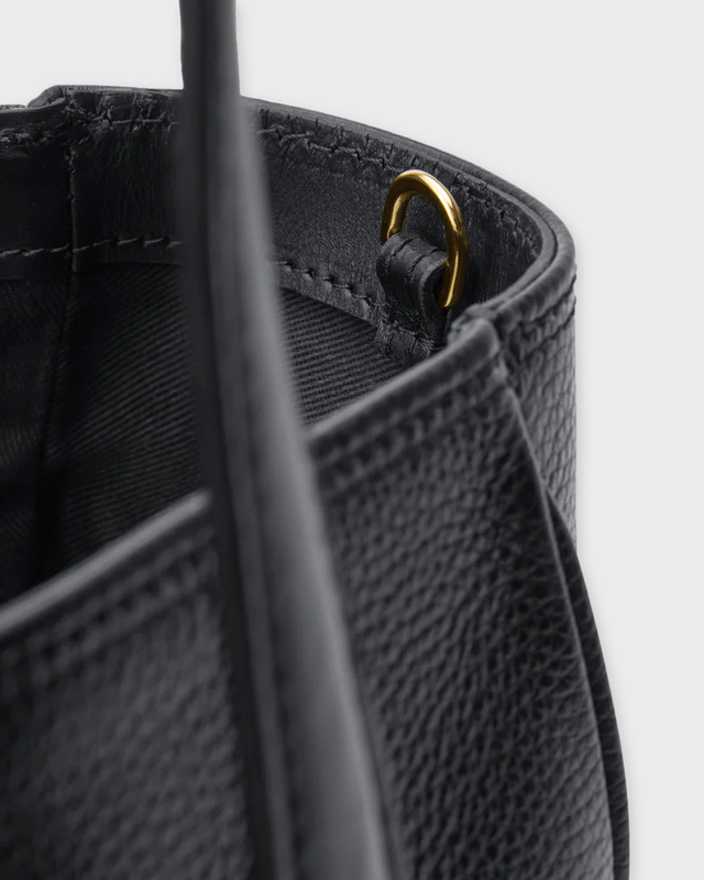 ATP Atelier Väska Eira Grained Leather Svart ONESIZE