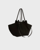 YUZEFI Bag Large Mochi Suede Black ONESIZE
