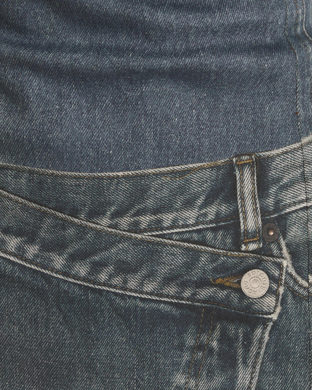 Acne Studios Dress Printed Denim Blå 40