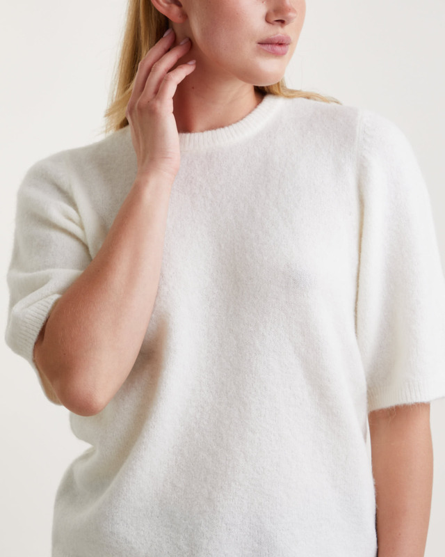 Gestuz Topp AlphaGZ Tee Ivory XL