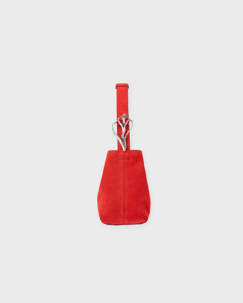 Bag Shell Sack Mini Suede Orange ONESIZE 2