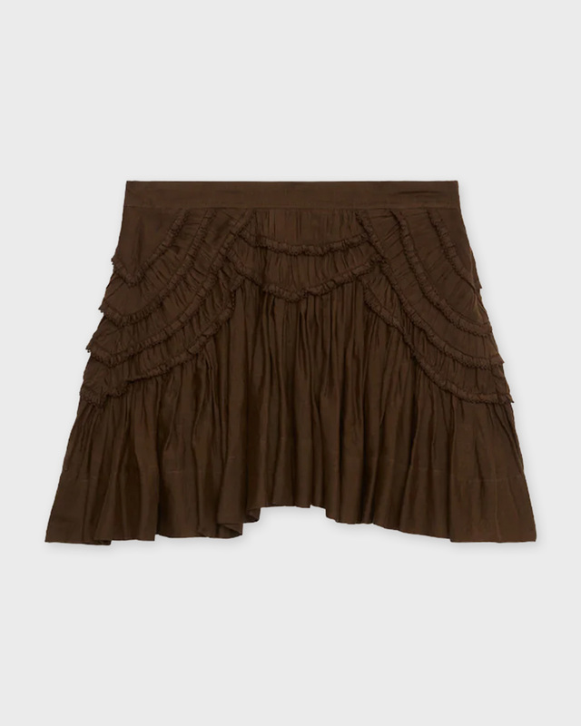 Isabel Marant Étoile Kjol Ceola Mörkgrön FR 36 (EUR 34)