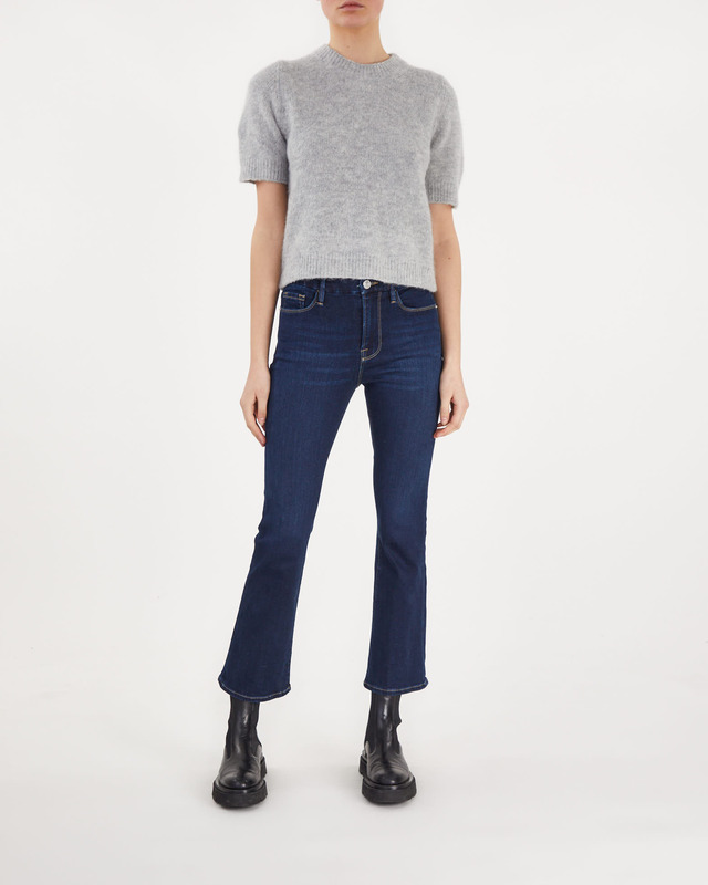 Frame Jeans Le Crop Mini Boot Blå 28