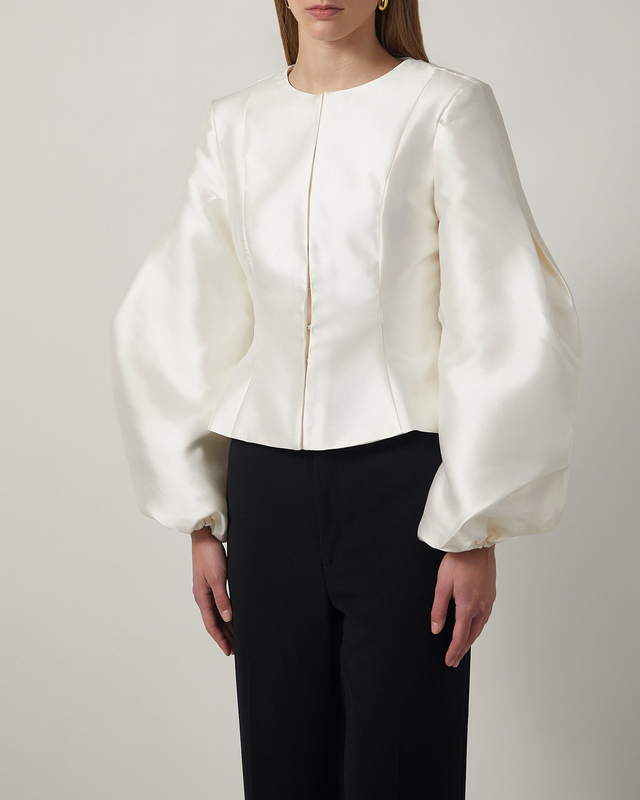 Malina Blouse Vendela Balloon Sleeve Ivory 34