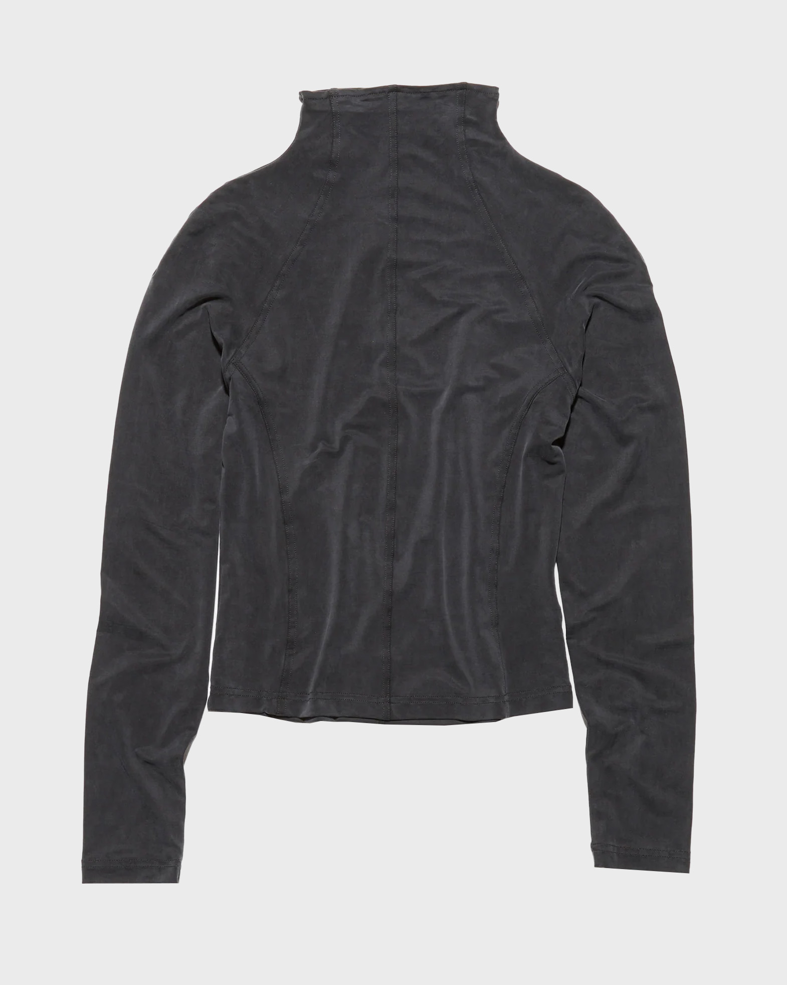 Hope Topp Fitted Mockneck Washed Black